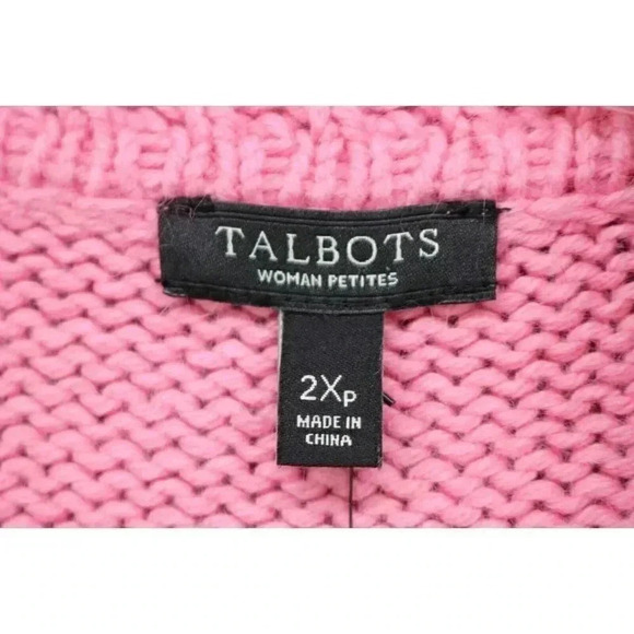 Talbot's Woman Petites Open Cardigan-2XP-New w/Tags-Angora Rabbit Hair Blend - Picture 5 of 9